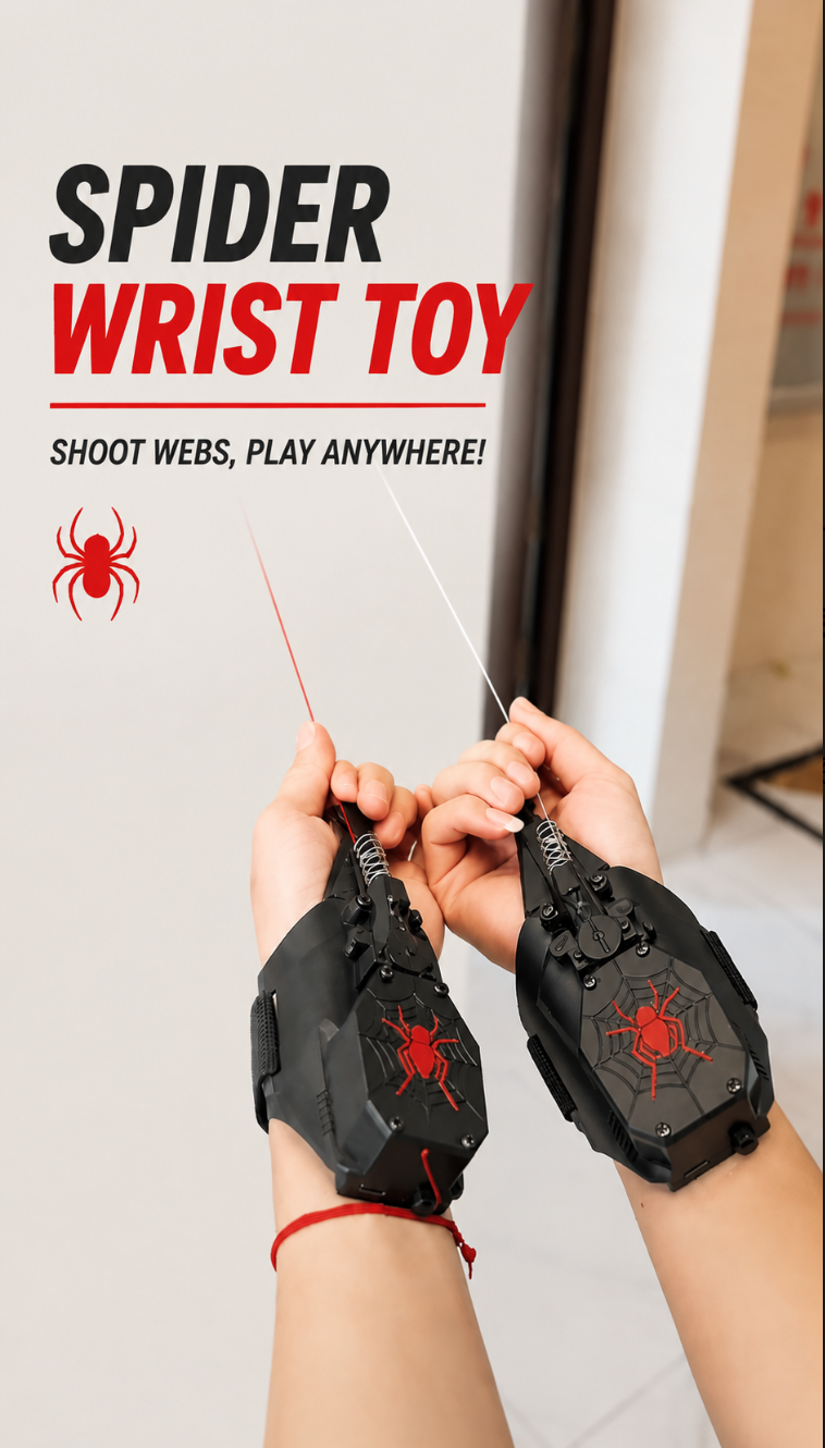 Unleash Your Inner Superhero with the Spider Wrist Toy