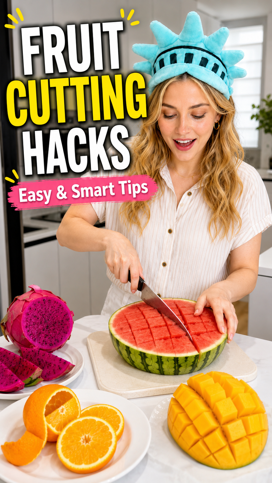 I Didn’t Know Cutting Fruit Could Be This Simple 🍉