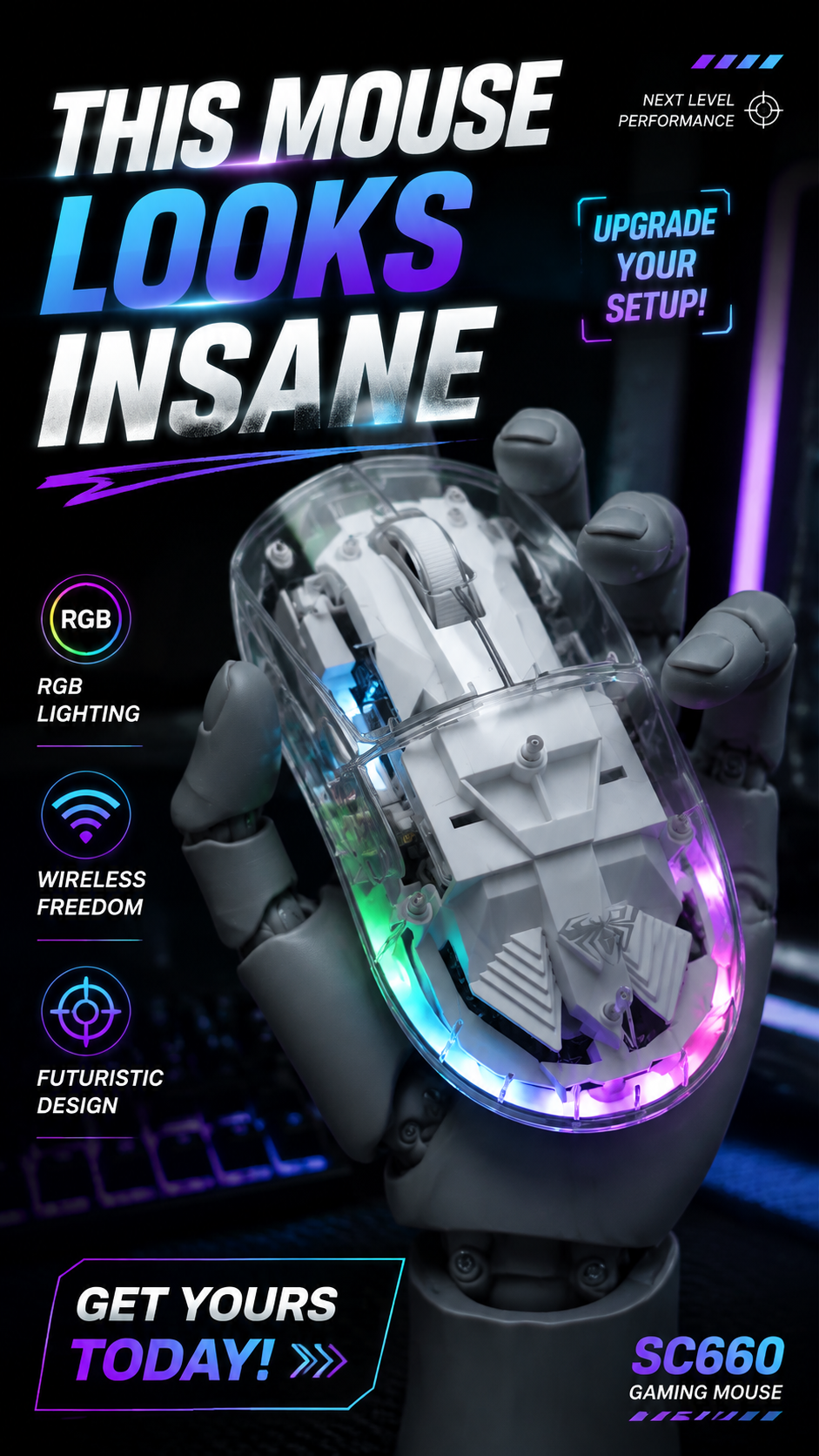 This Gaming Mouse Looks Like It Came From the Future