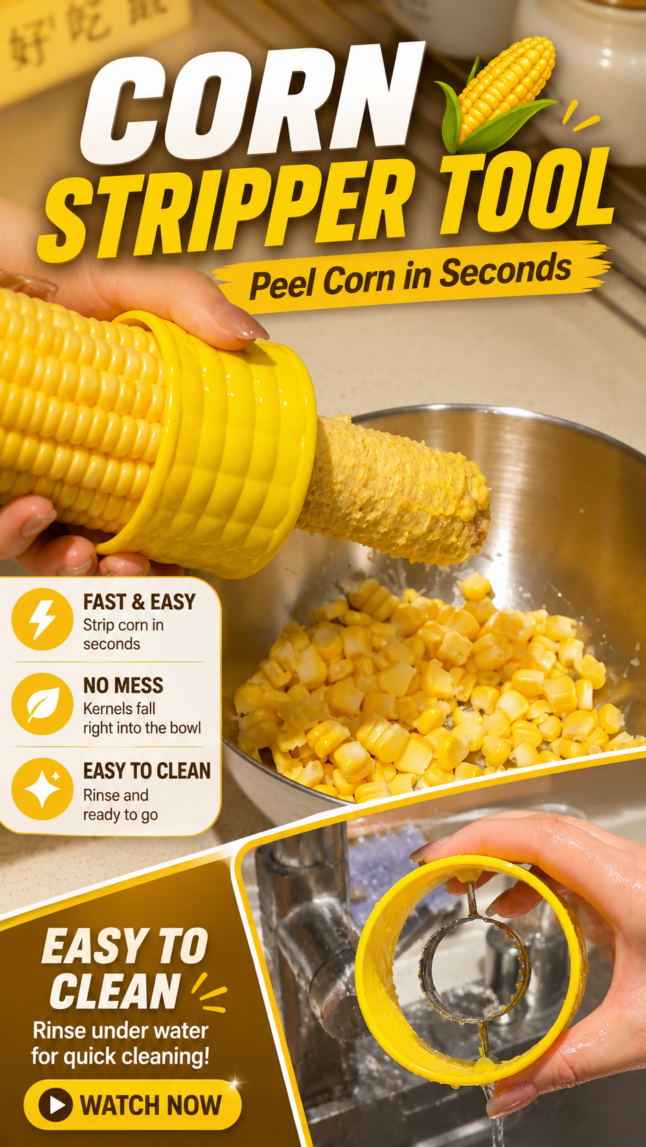 I Didn’t Know Corn Prep Could Be This Easy 🌽