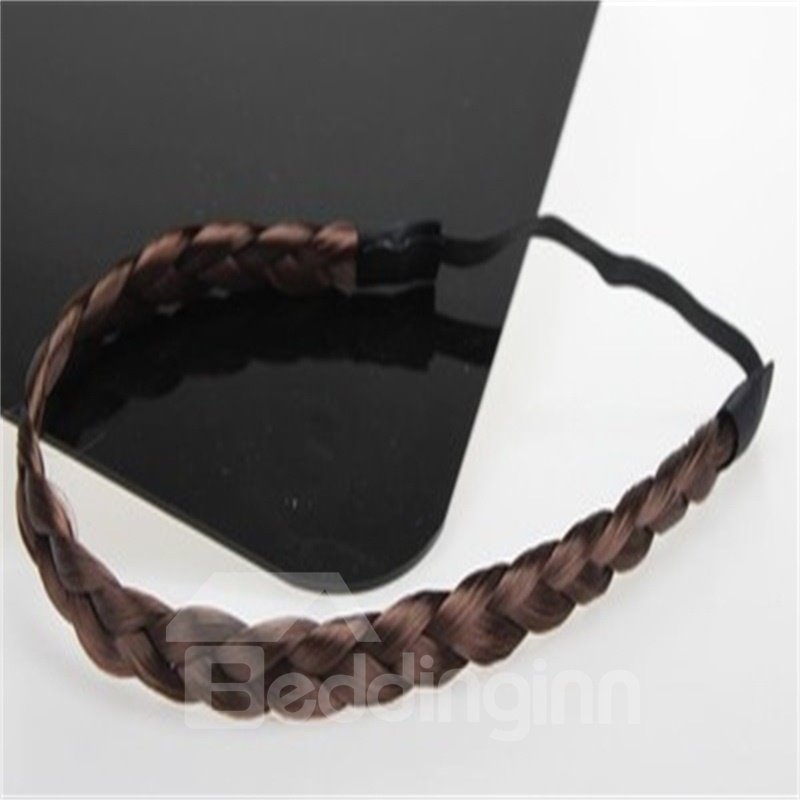 Artificial Leather Wig Multi-Color Kids Hair Band