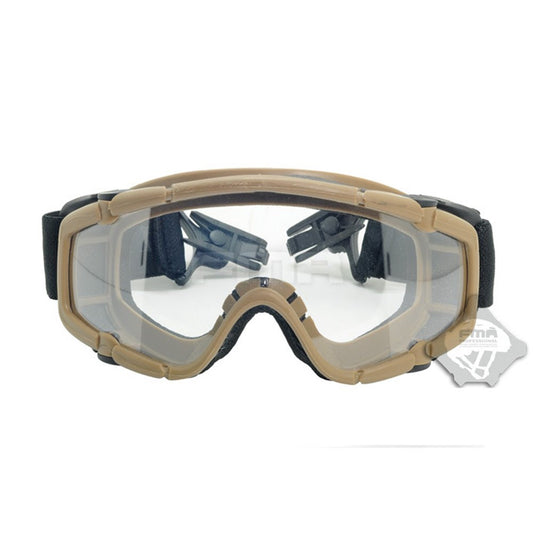 Gafas De Seguridad Gafas FMA Con Casco DE TB424 Antiarena Antigotas