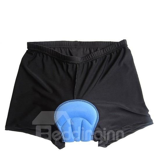 Pantalones cortos negros para hombre, ropa interior de ciclismo de compresión acolchada, medias 