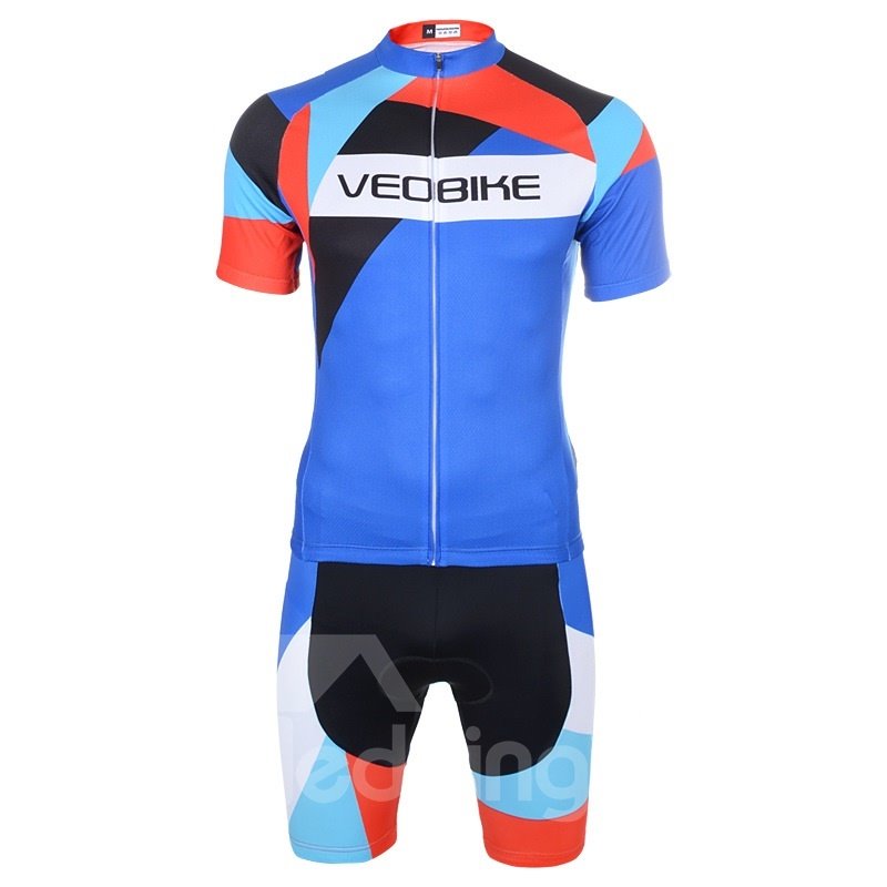 3D Silicone Magic Cool Color Padded for Bike Men Cycling Jersey Set