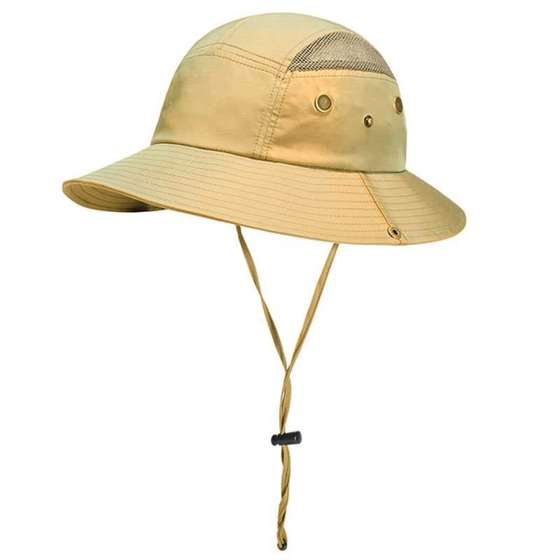 Sombrero de pescador ajustable, ligero, transpirable, de secado rápido, protección UV UPF 50, sombreros de pescador portátiles, viajes de verano, playa, sombrero para el sol, senderismo al aire libre, gorras con visera