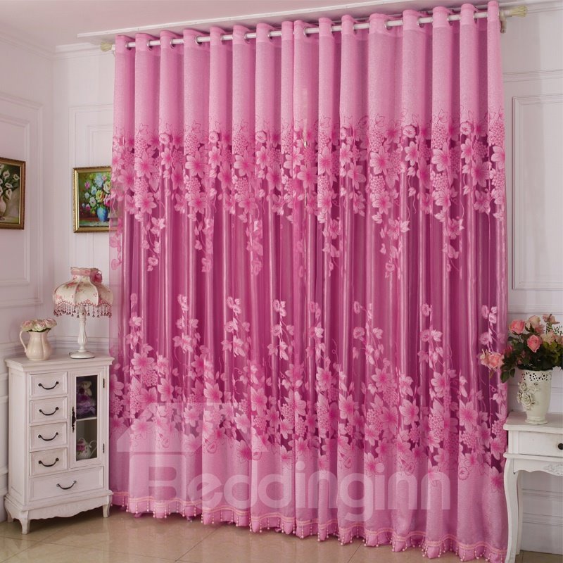 Blackout Classical Polyester Material Curtain Sets