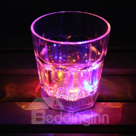 Cool Dazzle Colorful LED luminous cocktail acrylic glass/Party Cup