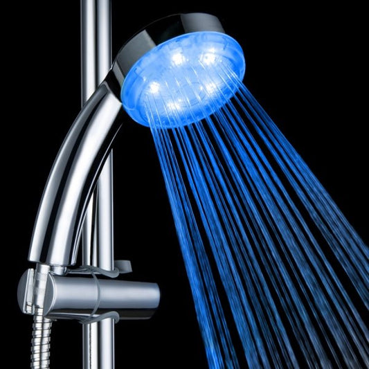 Hochwertiger ABS-LED-Duschkopf-Wasserhahn mit Farbwechsel