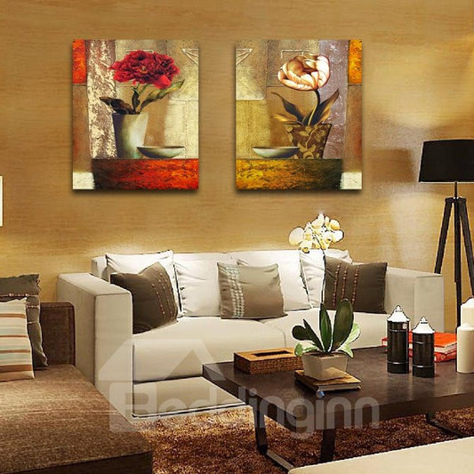 New Arrival Flowerpot On The Table Film Wall Art Prints