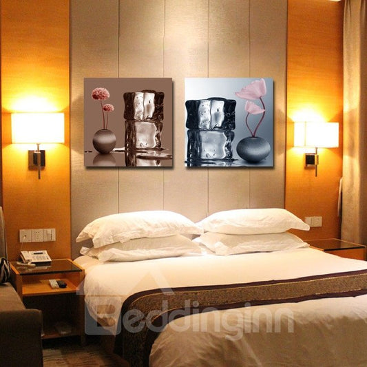 New Arrival Elegant Flowers In The Bottle Film Wall Art Prints