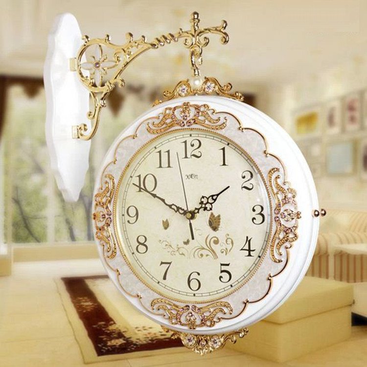 Reloj de pared elegante vendedor caliente del estilo europeo