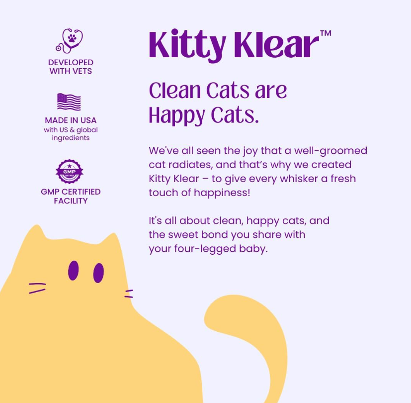 Cat Chin Acne Wipes, Feline Acne Treatment (50 Wipes), Pink