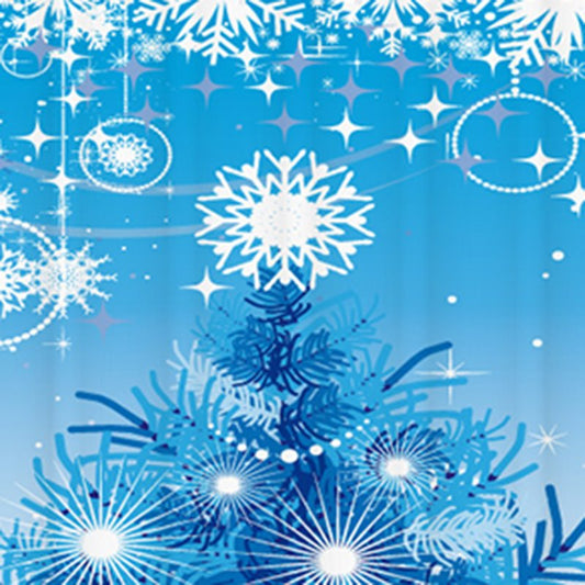 New Arrival Fantastic Christmas Design 3D Shower Curtain