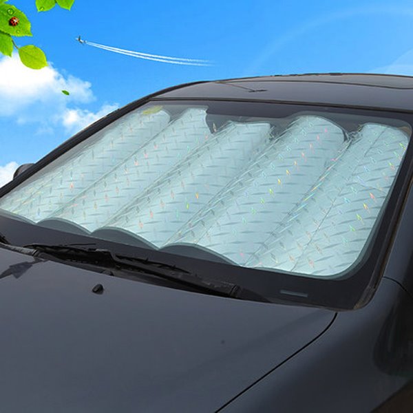 Spezielle Anti-Laser-Auto-Sonnenblenden aus Aluminiumfolienmaterial für Limousinen