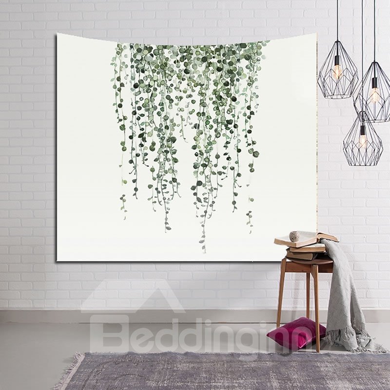 Tropical Vine with Branches Decorative Hanging Wall Tapestry