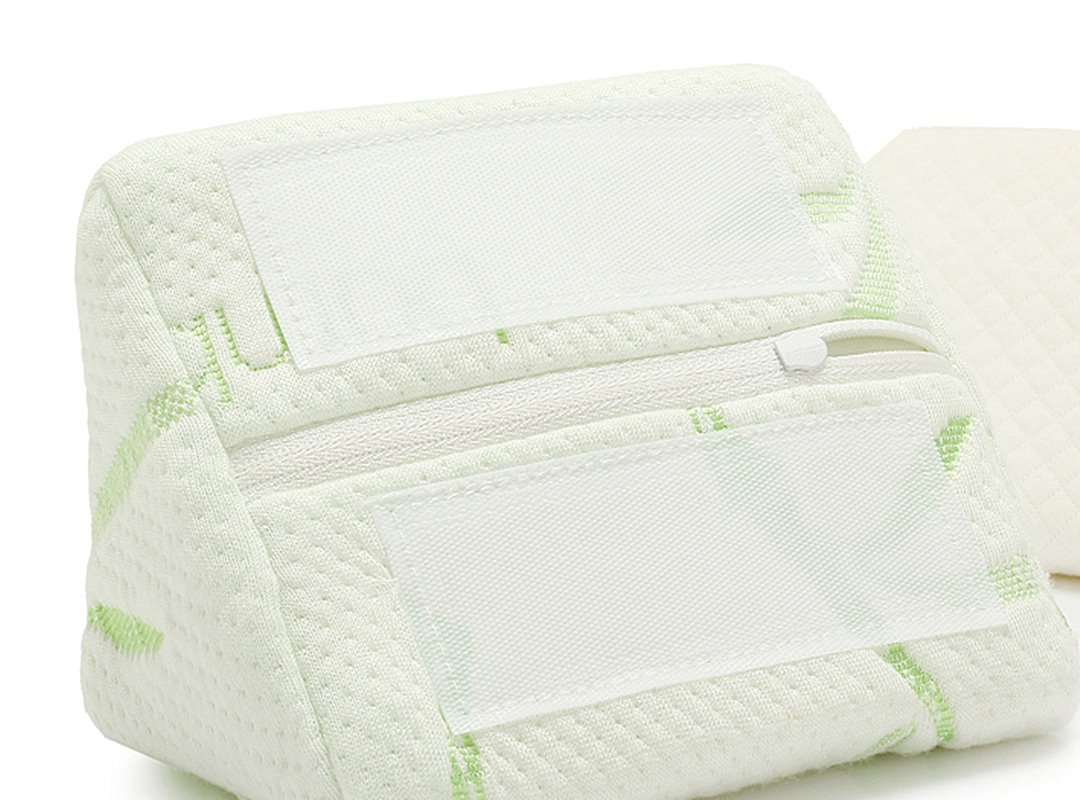 Almohada correctiva infantil de algodón para prevenir el síndrome de cabeza plana, almohada para dormir lateral antideslizante