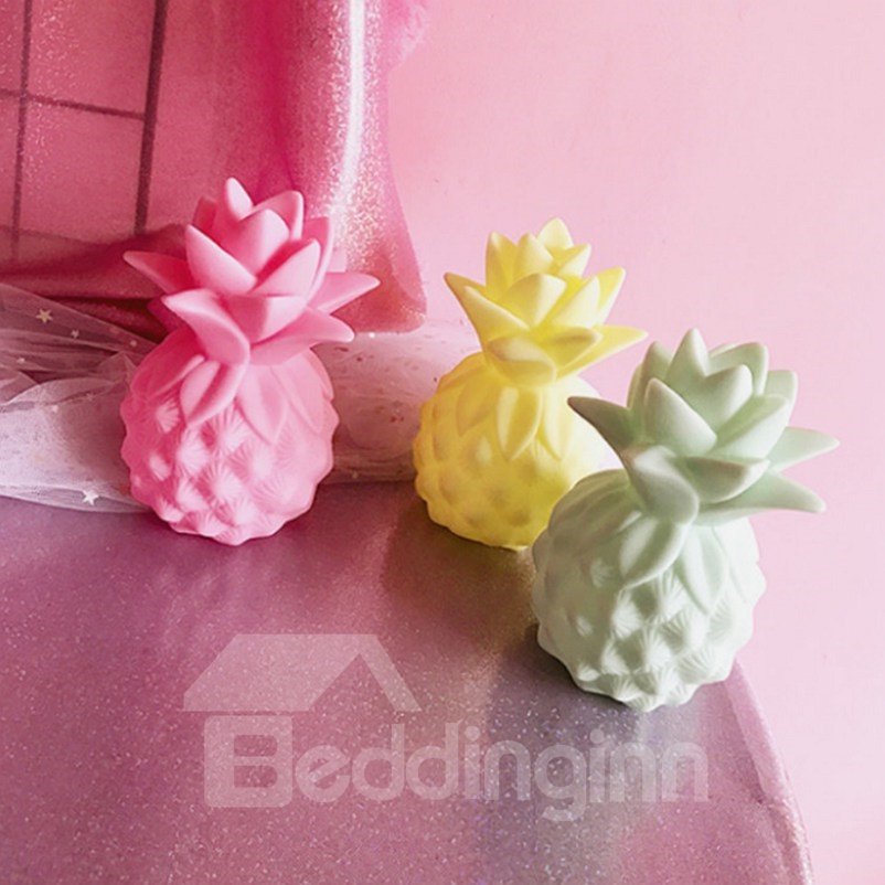 Pineapple Shaped Plastic Kids Room Night Light