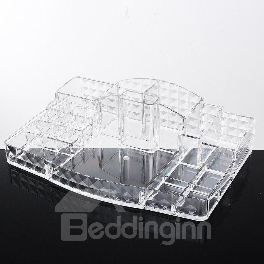 33.4*22.4*8.6cm Environment Friendly Acrylic Material Cosmetic Storage Box