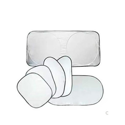 Auto-Sonnenschutz für Seiten- und Heckscheibe, 6er-Pack