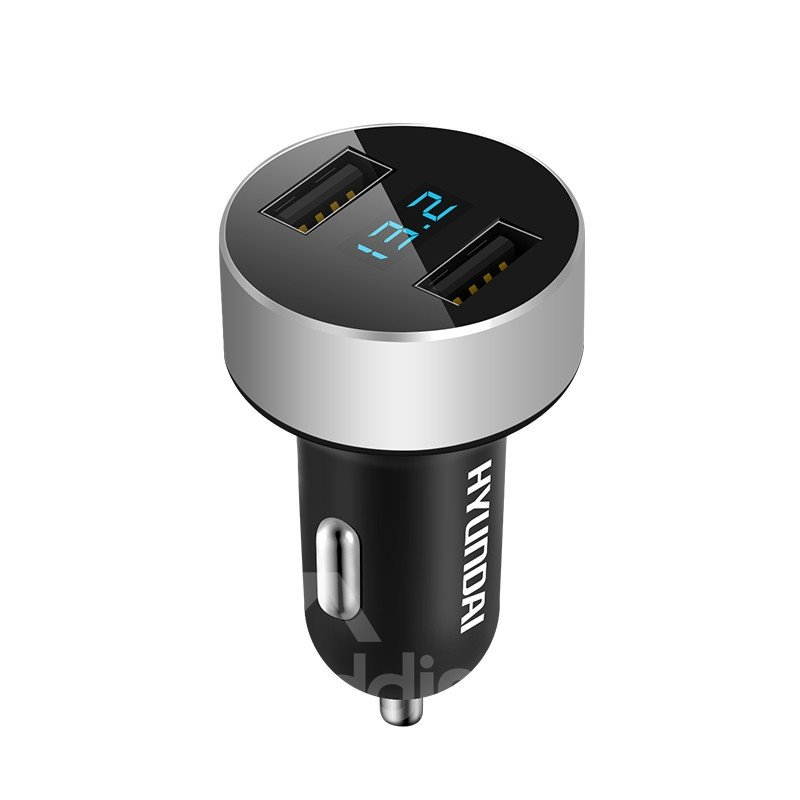 Modern Simple Multi-function Dual USB Car Charger