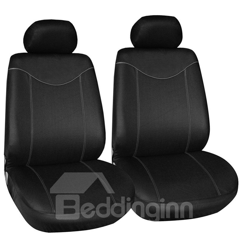 Car Seat Covers for Front Seats, Two-Tone Waterproof Seat Covers, Premium Neoprene Seat Protectors, Universal Fit Accessories for Auto Truck Van SUV