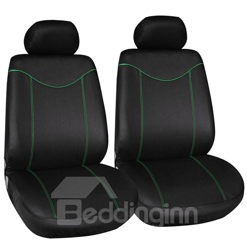 Car Seat Covers for Front Seats, Two-Tone Waterproof Seat Covers, Premium Neoprene Seat Protectors, Universal Fit Accessories for Auto Truck Van SUV