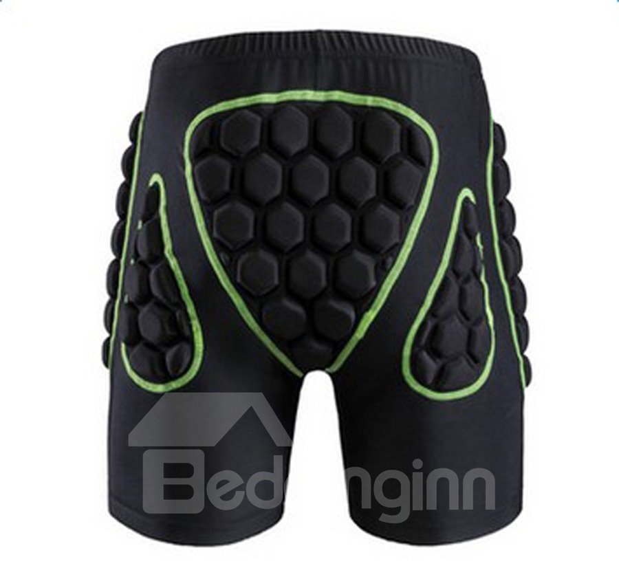 Pantalones cortos unisex suaves, cómodos y transpirables con protección de cadera para deportes al aire libre, esquí, ETC. 