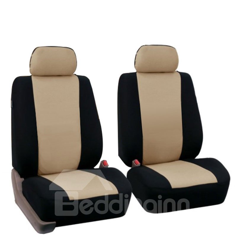 Breathable Fabric Cloth Car Seat Cushion Strong And Durable Without Fading Front seat cushion Universal Fit Accessories for Auto Truck Van SUV