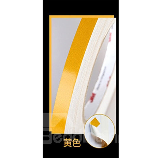 Entwerfen Sie selbst einen auffälligen gelben, wasserfesten, leuchtenden Autoaufkleber