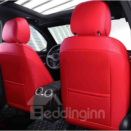 Estilo moderno Material de poliéster Patrón geométrico Transpirable y cómodo Airbag compatible Todas las estaciones Fundas de asiento personalizadas 