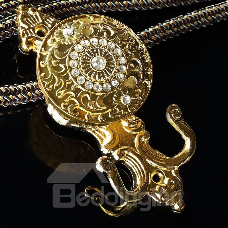 Europäischer, wunderschöner, hochwertiger 1 Paar Vorhanghalter, Raffhalterhaken, Wandhaken