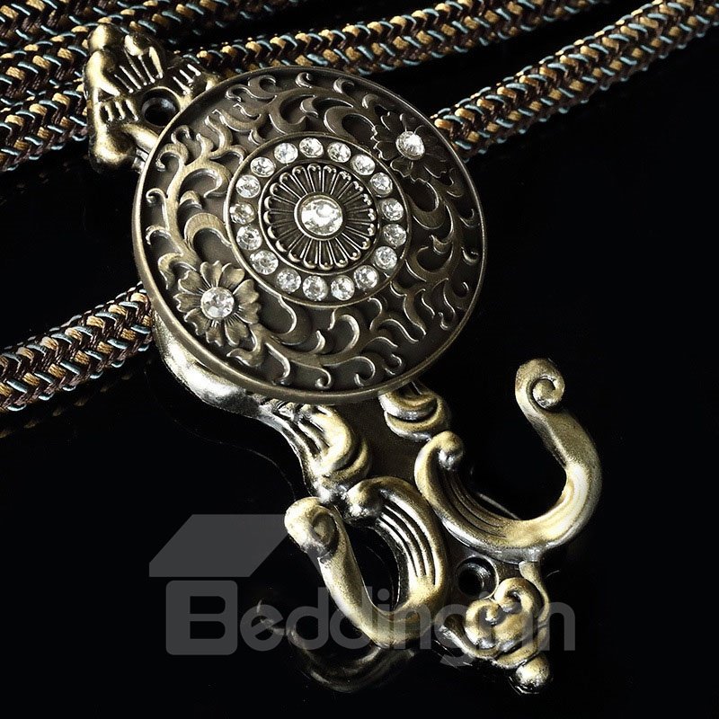 Europäischer, wunderschöner, hochwertiger 1 Paar Vorhanghalter, Raffhalterhaken, Wandhaken