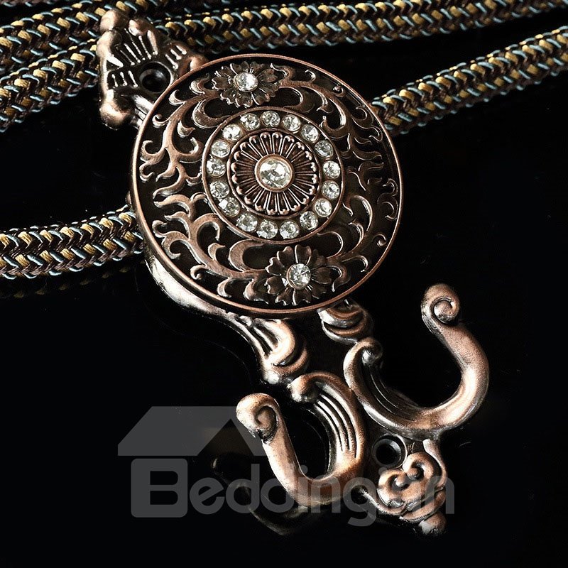 Europäischer, wunderschöner, hochwertiger 1 Paar Vorhanghalter, Raffhalterhaken, Wandhaken