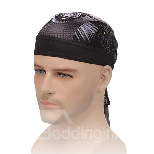 Drachen-Tiger-Piraten-Kopftuch, winddicht, schweißabsorbierend, staubdicht