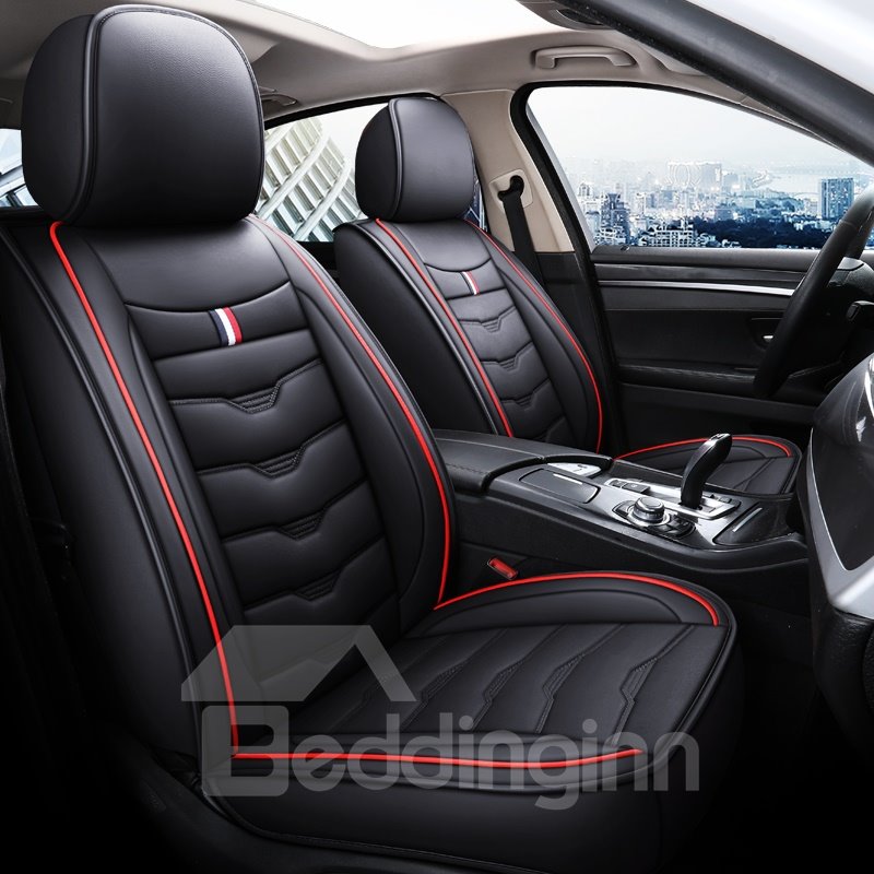 Full Coverage Whole Leather Wear-Resistant Dirty-Resistant And Non-Faded 1 Front Seat Cover Suitable For Most Cars