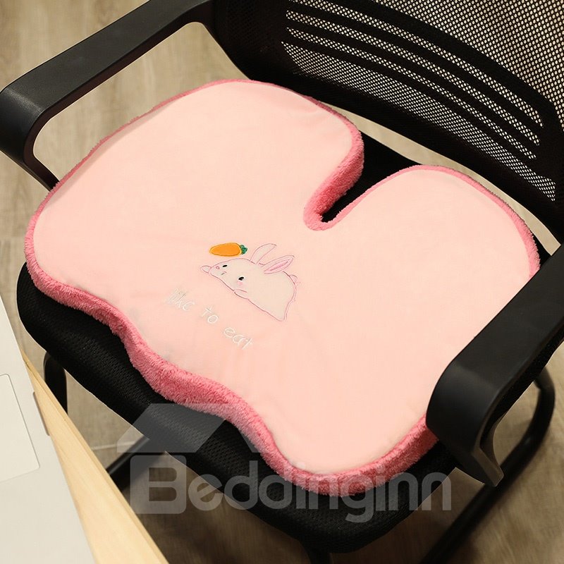 1 Piece For Household Or Motor Use Lovely Cartoon Pattern Wear-Resistant And Dirty-Resistant Unfading Undeformed Soft And Comfortable Car Cushion