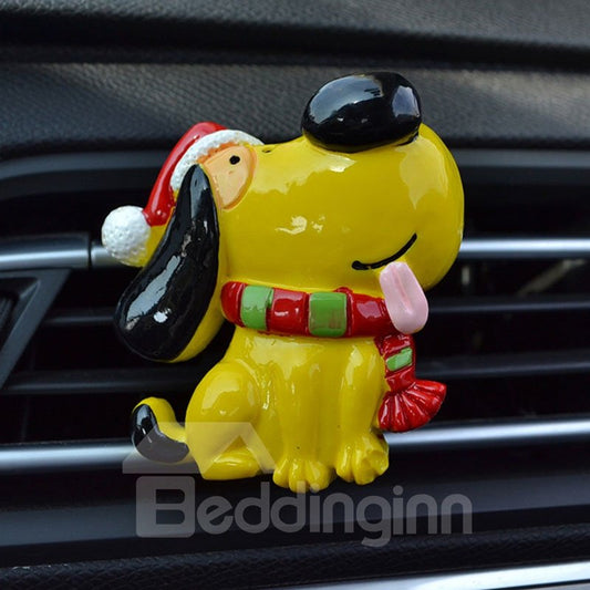 Clip de aromaterapia para salida de aire acondicionado de automóvil, regalos creativos de Navidad, decoración Interior de coche