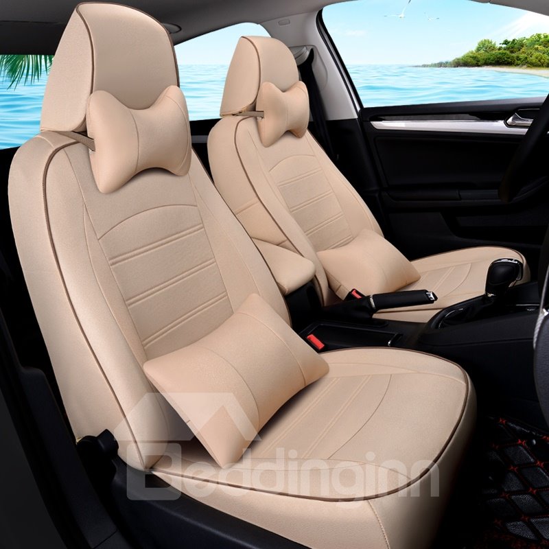 Contrast Color Simple Design Business Styled Custom Car Seat Cover