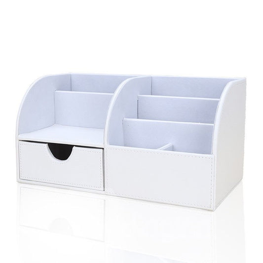 Bedinginn Briefpapier-Aufbewahrungsbox aus Leder, europäische schlichte Aufbewahrungsboxen