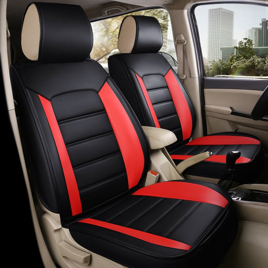 Wear Resistant Durable Leather Full Coverage 1 Front Car Seat Cover Suitable For Most Cars/ 7-Seater Seat Covers Can Be Customized