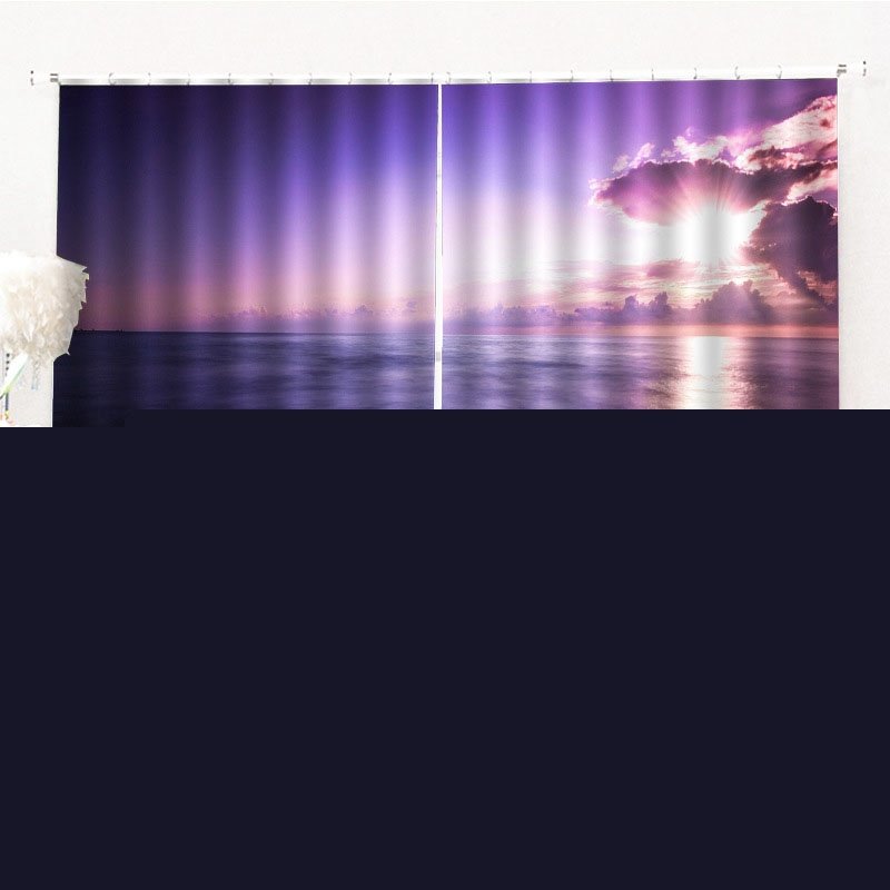 Beddinginn Decoration 3D Sea Modern Curtains/Window Screens