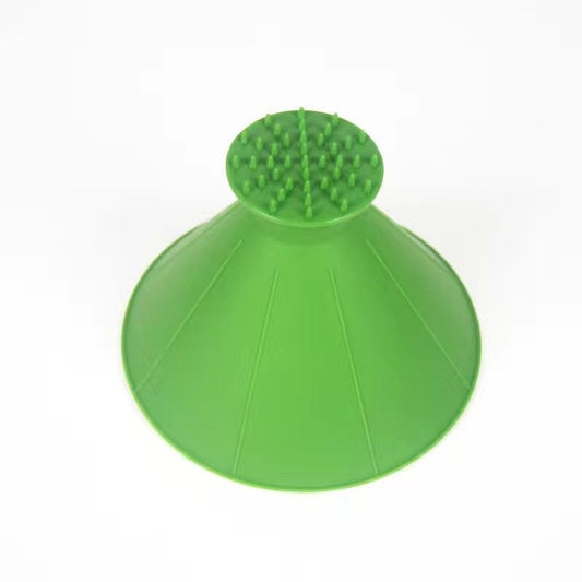 Rascador de hielo para parabrisas redondo, en forma de cono mágico, raspador de hielo para parabrisas de coche, embudo, herramienta de pala para quitar nieve, paquete de 2