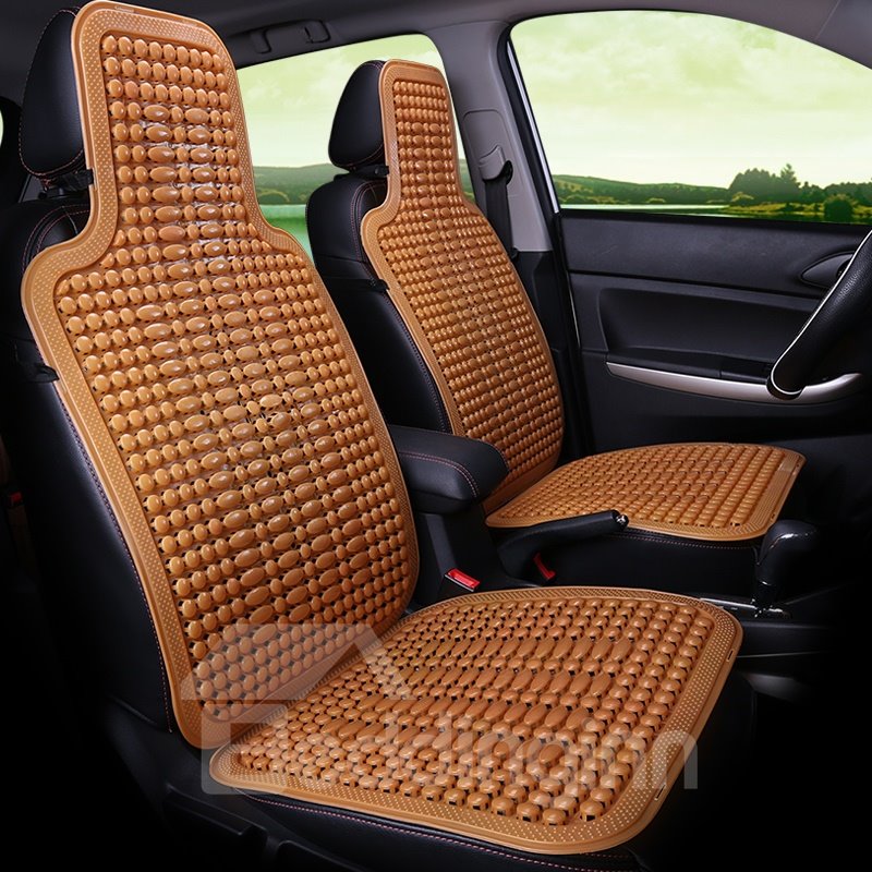 Cool Ice Bead Pure Color Front Single-seat Universal Car Seat Cover