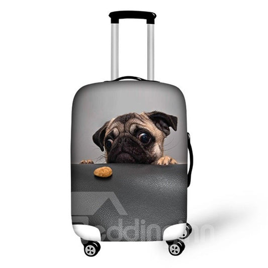 Protector de maleta impermeable con diseño de perro aburrido 3D 19 20 21