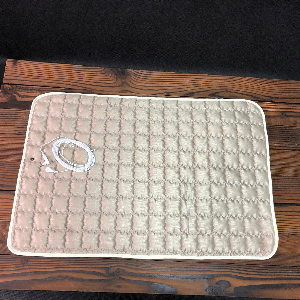 Earthing Throw Seat Pad, EMF Protection Conductive Mat with Silver Yard Anti-Bacteriostasis