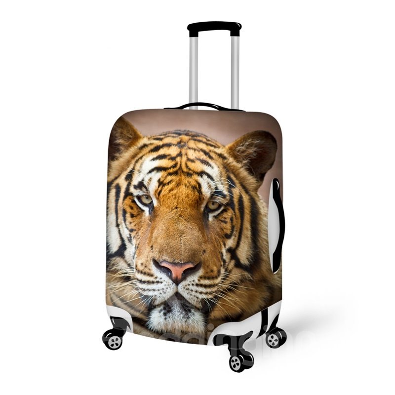 Cubierta de equipaje pintada 3D con patrón de tigre popular 