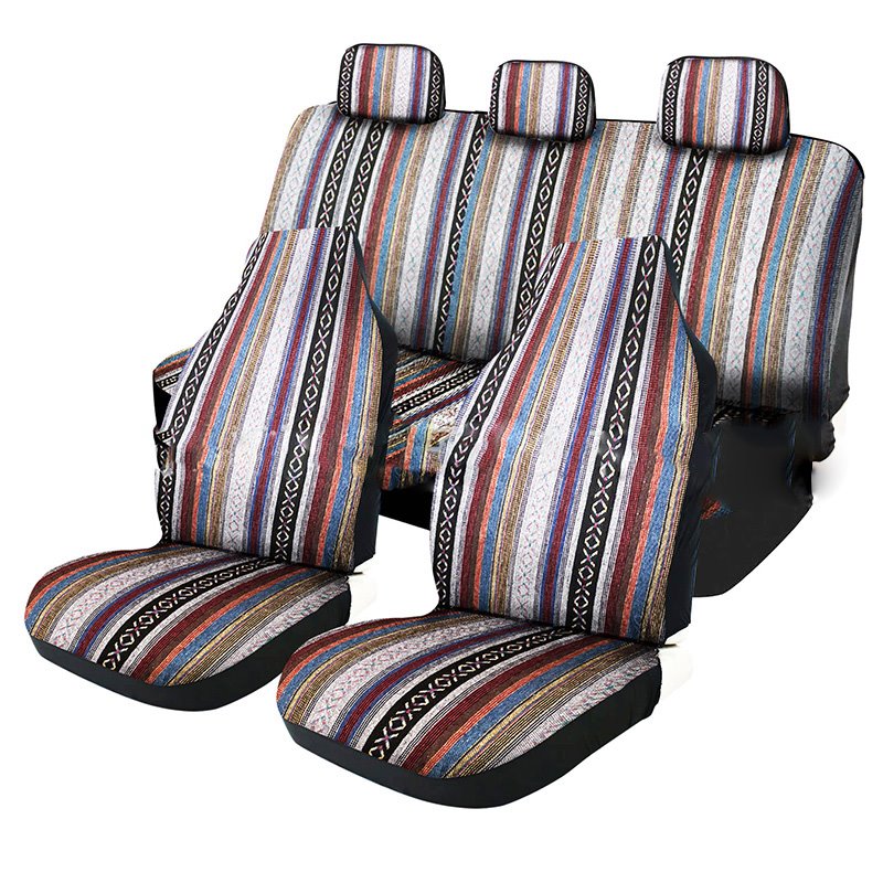 Car Seat Covers Full Set, Front Bucket Seat Covers with Split Bench Back Seat Covers for Cars for Women Full Set Seat Protectors