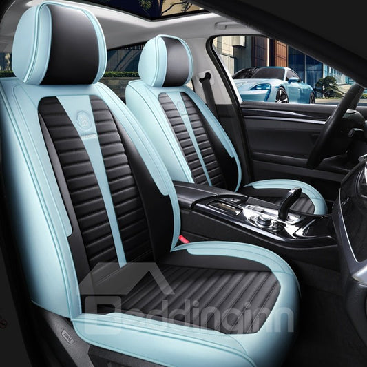 Lovely Beautiful 2 Different Versions 5 Seats Universal Fit Seat Covers Wear Resistant Dirt-proof and Scratch Proof High Quality and Inexpensive Air Bags Are Compatible