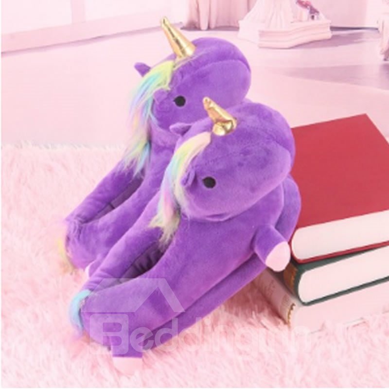 Unicorn Design Super Soft and Warm Winter Slipper