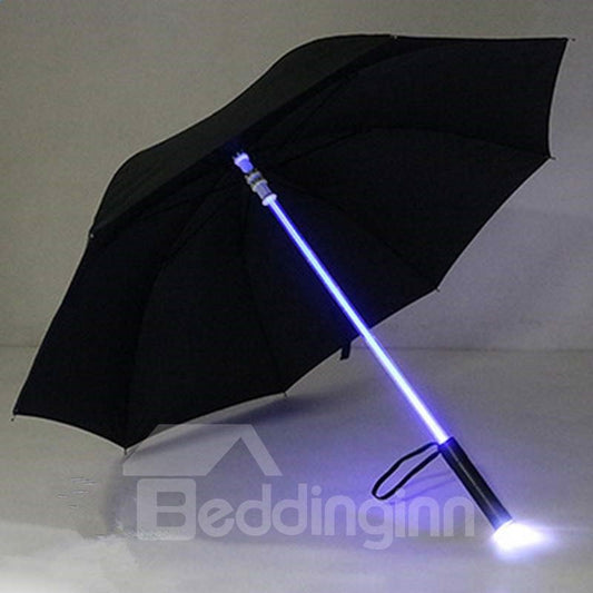 Paraguas luminoso de opción multicolor de diseño creativo 
